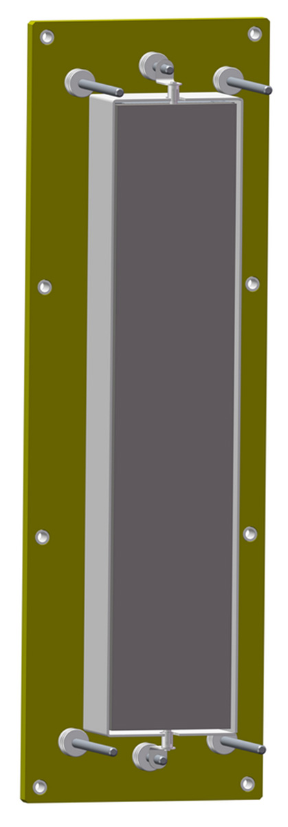 Дуговой катодный испаритель протяжённой геометрии